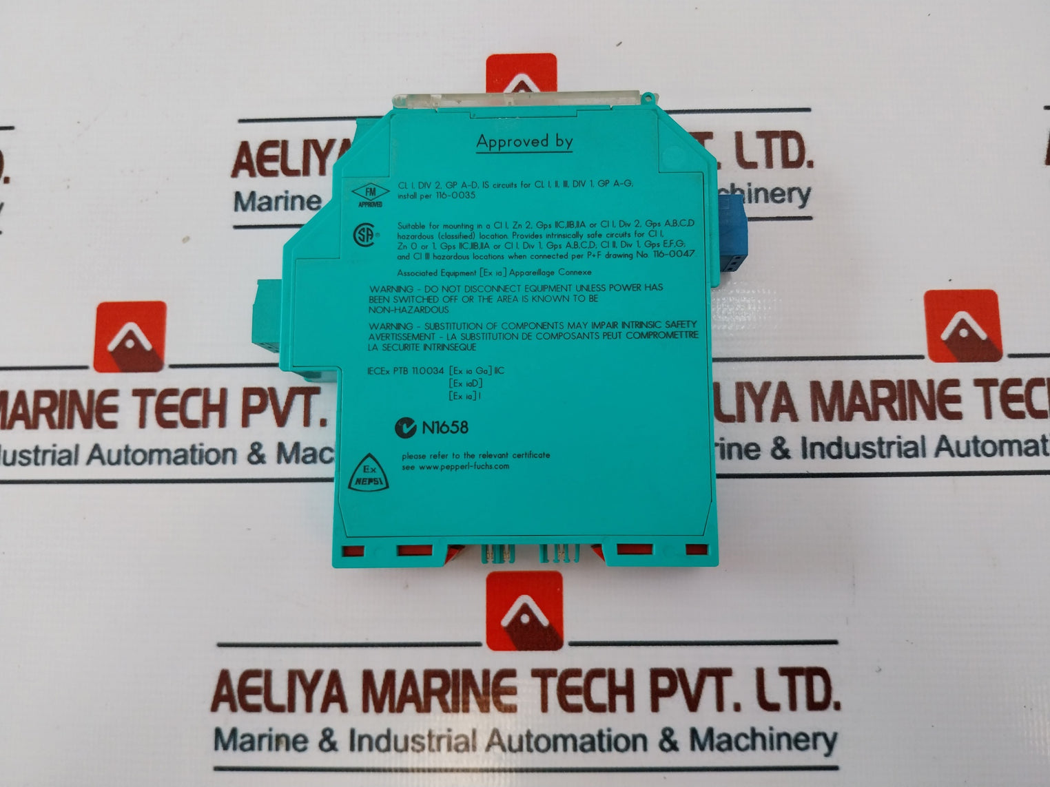 Pepperl+Fuchs K-system 132958 Switch Amplifier Kfd2-sr2-ex1.W