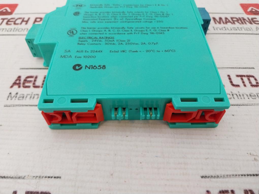 Pepperl+Fuchs K-system Kfd2-sr2-ex2.W Signal Isolator Safety Barrier