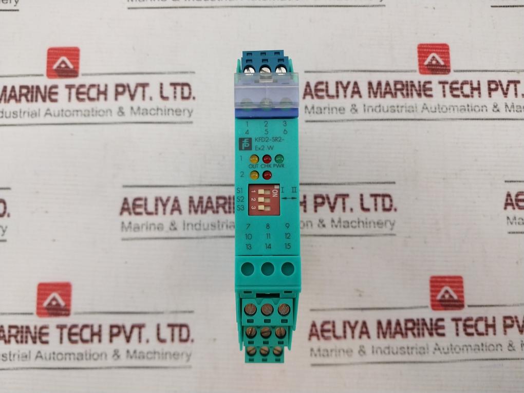 Pepperl+Fuchs K-system Kfd2-sr2-ex2.W Signal Isolator Safety Barrier
