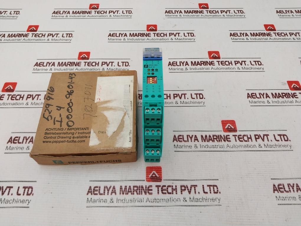 Pepperl+Fuchs K-system Kfd2-sr2-ex2.W Signal Isolator Safety Barrier