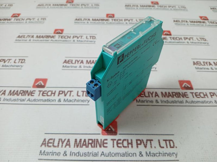 Pepperl+Fuchs Kcd0-sd-ex1.1245 Solenoid Driver 25.2V 110Ma 693Mw Dc 19-30V/Ca