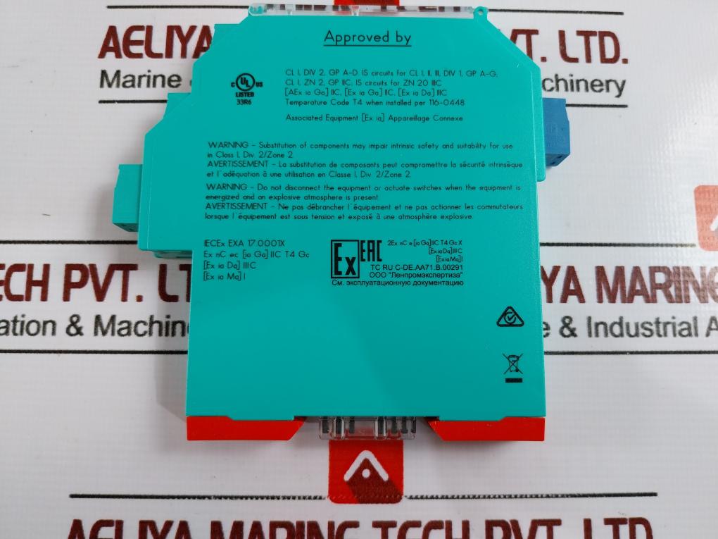 Pepperl+Fuchs Kcd2-sld-ex1.1245 Solenoid Driver Dc 19-30V 100-20Ma