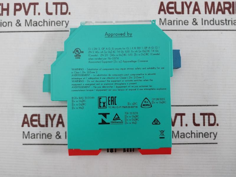 Pepperl+Fuchs Kcd2-son-ex1.R3 1-channel Isolated Barrier Switch Amplifier