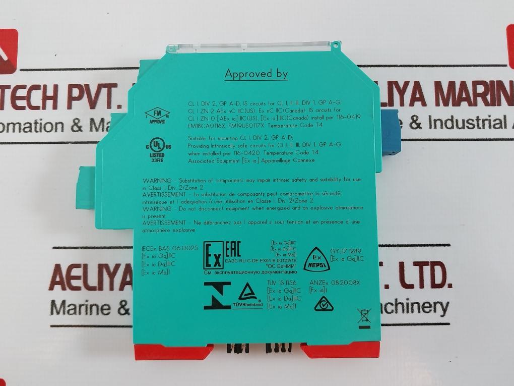 Pepperl+Fuchs Kcd2-sr-ex1.Lb Switch Amplifier Dc 19-30V 25-20Ma