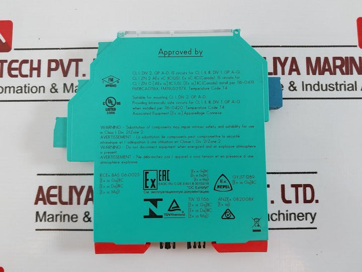 Pepperl+Fuchs Kcd2-sr-ex1.Lb Switch Amplifier Dc 19-30V 25-20Ma