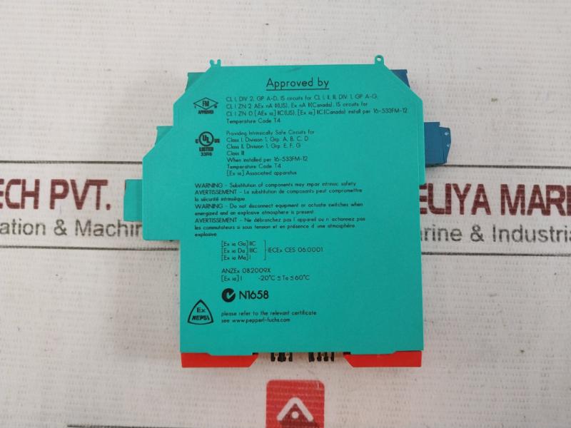 Pepperl+Fuchs Kcd2-stc-ex1 Transmitter Power Supply 100Ma 630Mw Dc 19-30V/45-35M