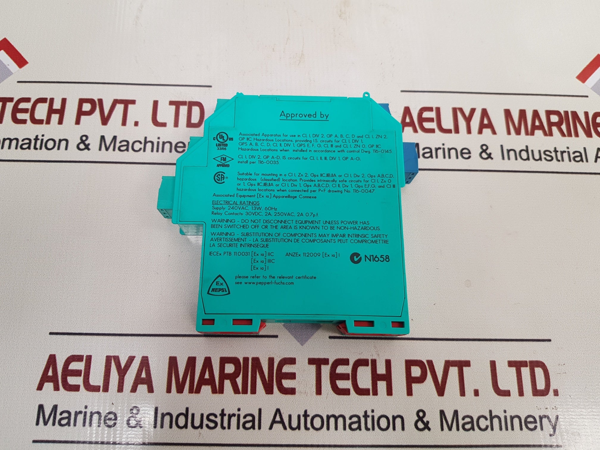 Pepperl+Fuchs Kfa6-sr2-ex2.W Isolating Switching Amplifier 2A 253V 60Hz