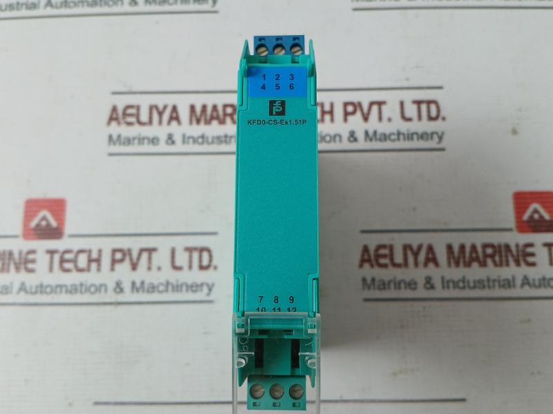 Pepperl+Fuchs Kfd0-cs-ex1.51P Current Driver/Repeater 585Mw 93Ma 25.2V