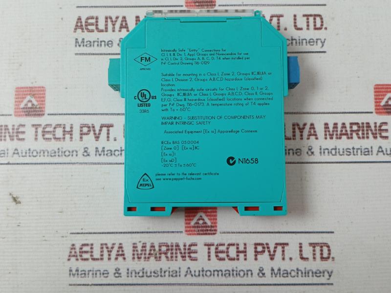 Pepperl+Fuchs Kfd0-cs-ex1.51P Current Driver/Repeater 585Mw 93Ma 25.2V