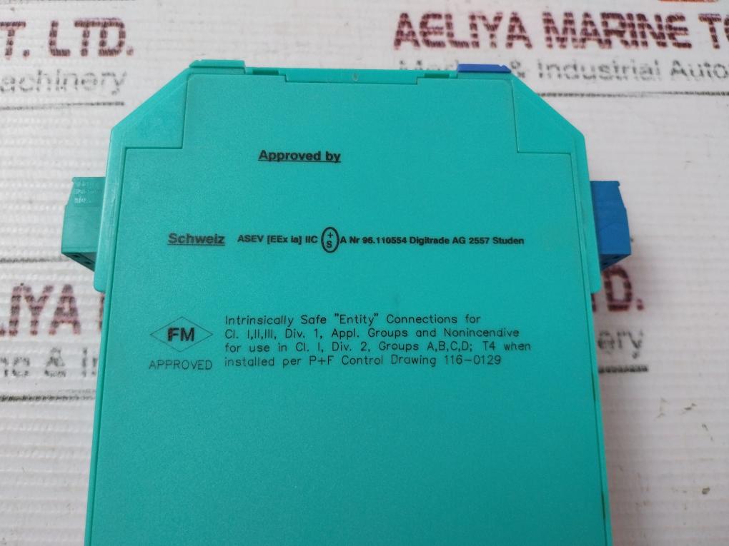 Pepperl+Fuchs Kfd0-cs-ex1.52 Transformer Isolated Loop Powered Current Separator