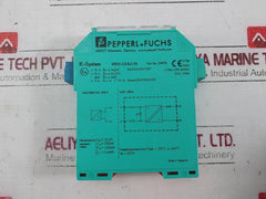 Pepperl+Fuchs Kfd0-cs-ex1.56 Isolated Safety Barrier Ex Ia Iic T4