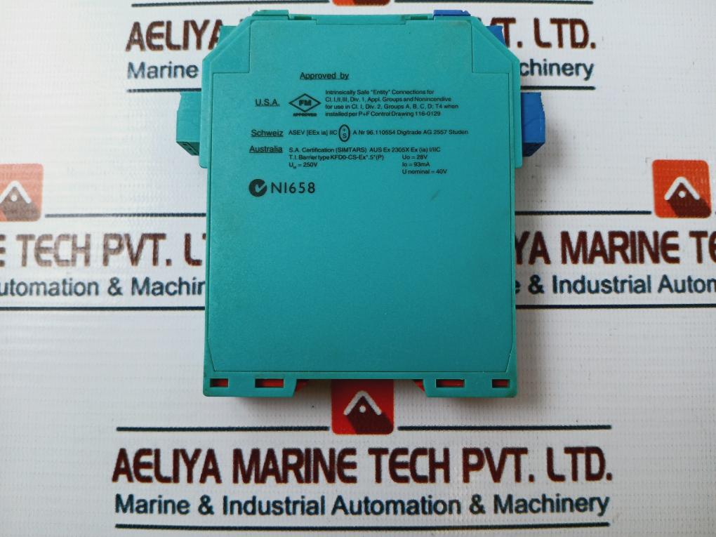 Pepperl+Fuchs Kfd0-cs-ex2.51P Transformer Isolated Loop Powered Current Separato
