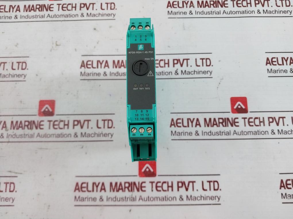 Pepperl+Fuchs Kfd0-rsh-1.4S.Ps1 K-system Relay Module 215444 24V Dc 45-50Ma