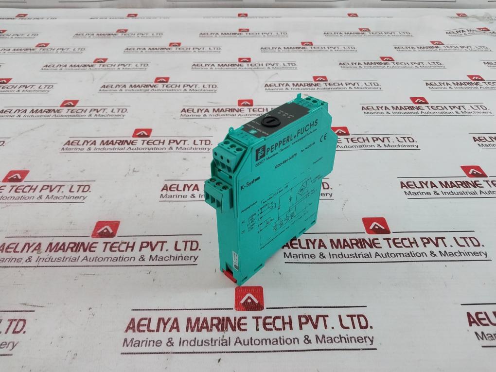 Pepperl+Fuchs Kfd0-rsh-1.4S.Ps1 K-system Relay Module 215444 24V Dc 45-50Ma