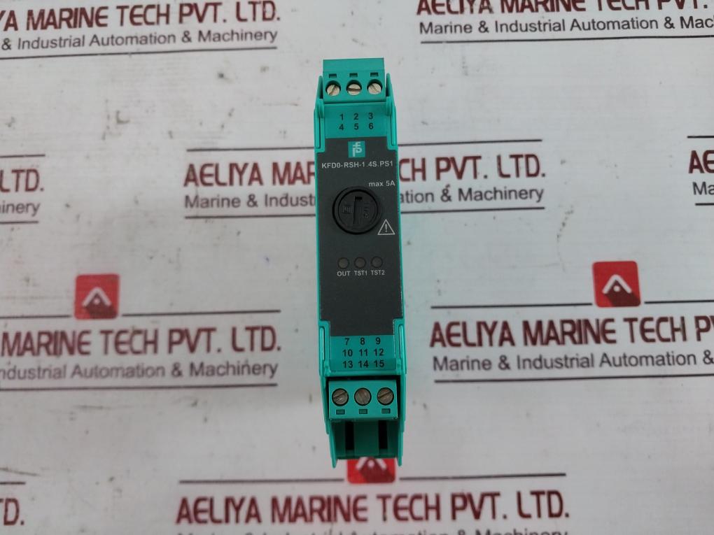 Pepperl+Fuchs Kfd0-rsh-1.4S.Ps1 K-system Relay Module 215444 24V Dc 45-50Ma