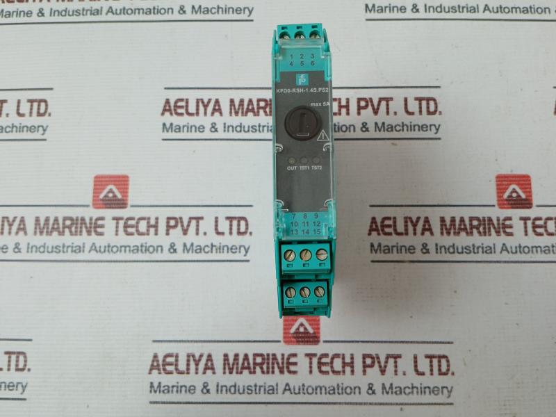 Pepperl+Fuchs Kfd0-rsh-1.4S.Ps2 Relay Module 24Vdc 45-50Ma 5A