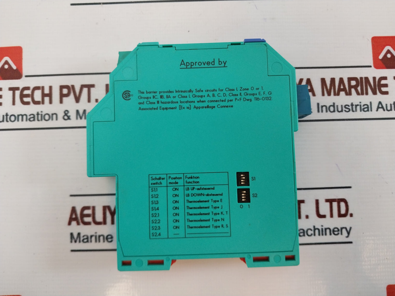 Pepperl+Fuchs Kfd0-tt-ex1 Thermocouple Converter 4-20Ma
