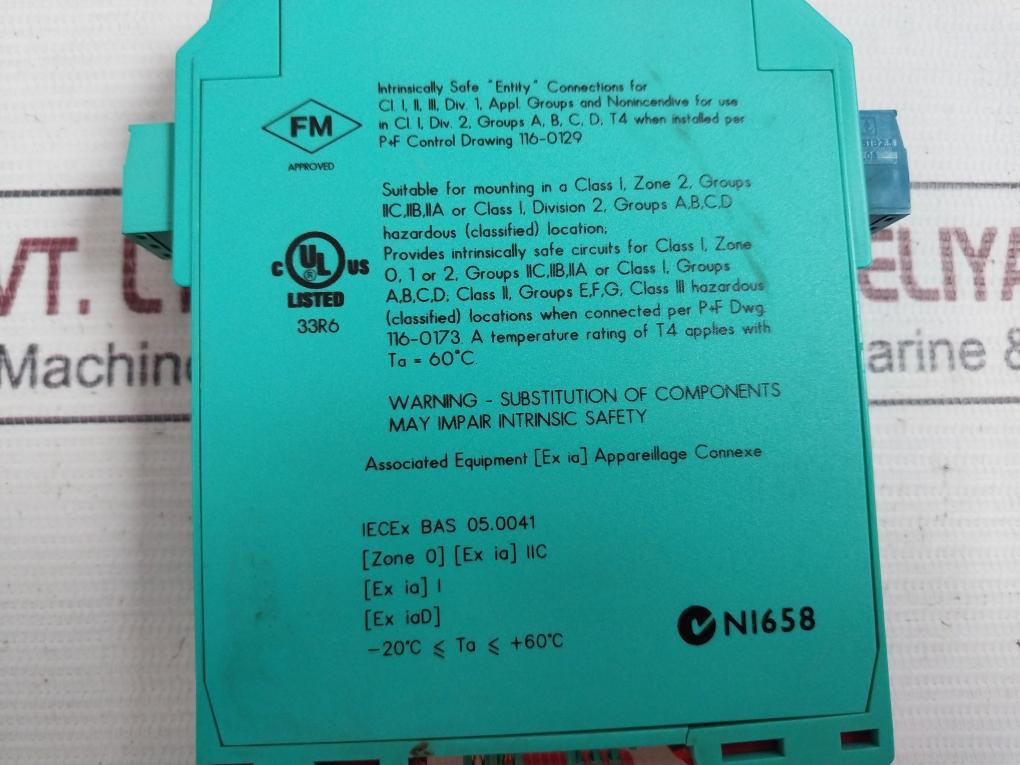 Pepperl+Fuchs Kfd2-cd-ex1.32 Current/Voltage Driver -20°C To +60°C