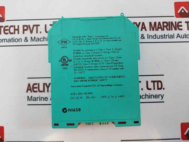 Pepperl+Fuchs Kfd2-cd-ex1.32 Signal Isolator Safety Barrier 104204