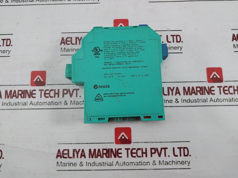 Pepperl+Fuchs Kfd2-cd2-ex1 K-system 1-channel Isolated Barrier Current Driver