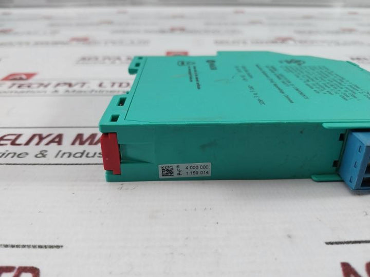 Pepperl+Fuchs Kfd2-cd2-ex1 K-system 1-channel Isolated Barrier Current Driver