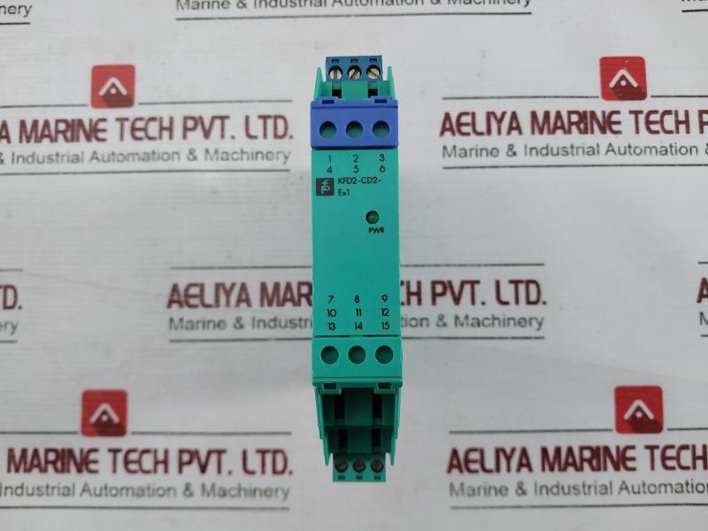 Pepperl+Fuchs Kfd2-cd2-ex1 K-system 1-channel Isolated Barrier Current Driver