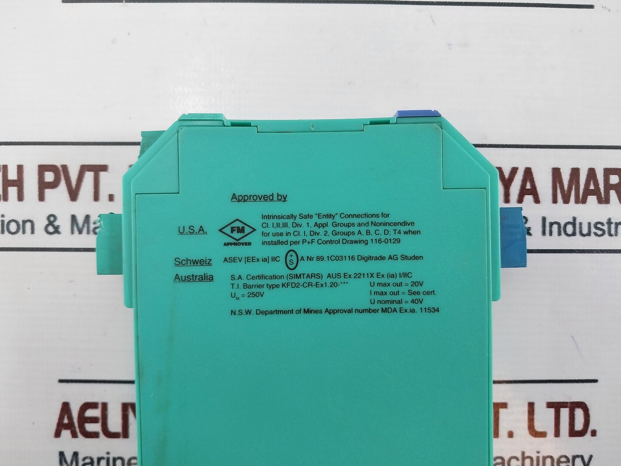 Pepperl+Fuchs Kfd2-cr-ex1.20-200 Transformer Isolated Repeater 71835