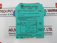 Pepperl+Fuchs Kfd2-cr-ex1.20-200 Transformer Isolated Repeater 71835