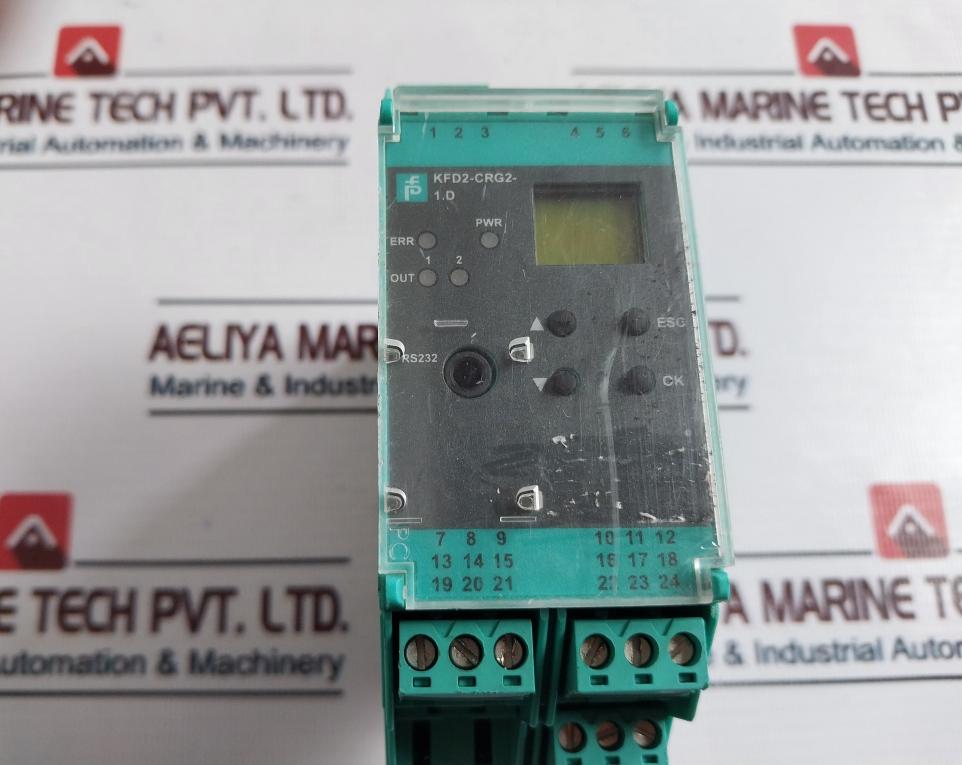 Pepperl+Fuchs Kfd2-crg2-1.D Signal Isolator Safety Barrier 255621