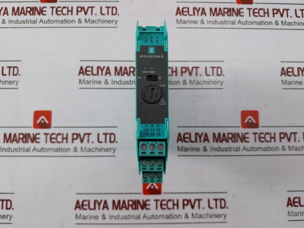 Pepperl+Fuchs Kfd2-eb2.R4A.B K-system Redundant Power Feed Module Dc 40V 2A