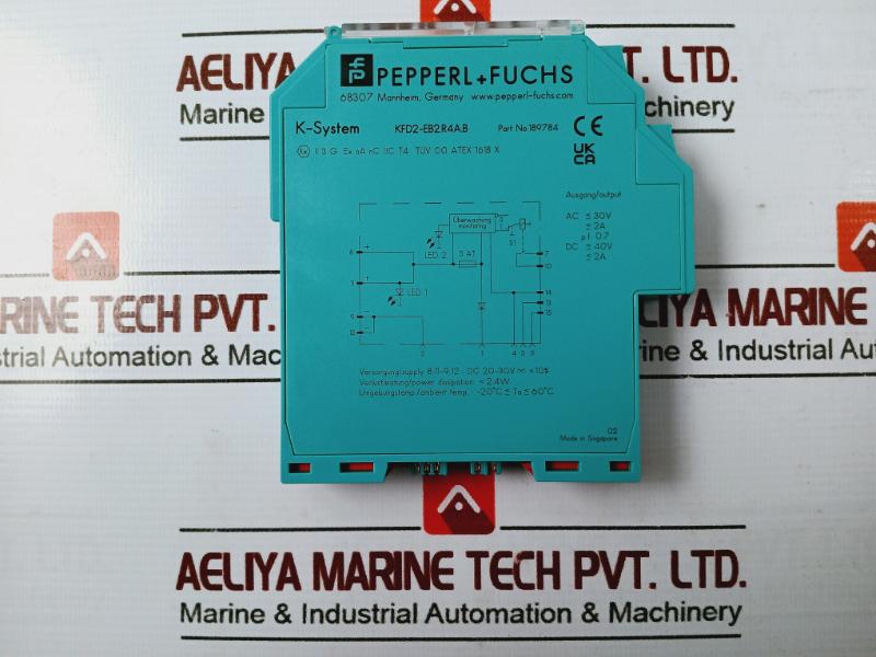 Pepperl+Fuchs Kfd2-eb2.R4A.B Redundant Power Feed Module
