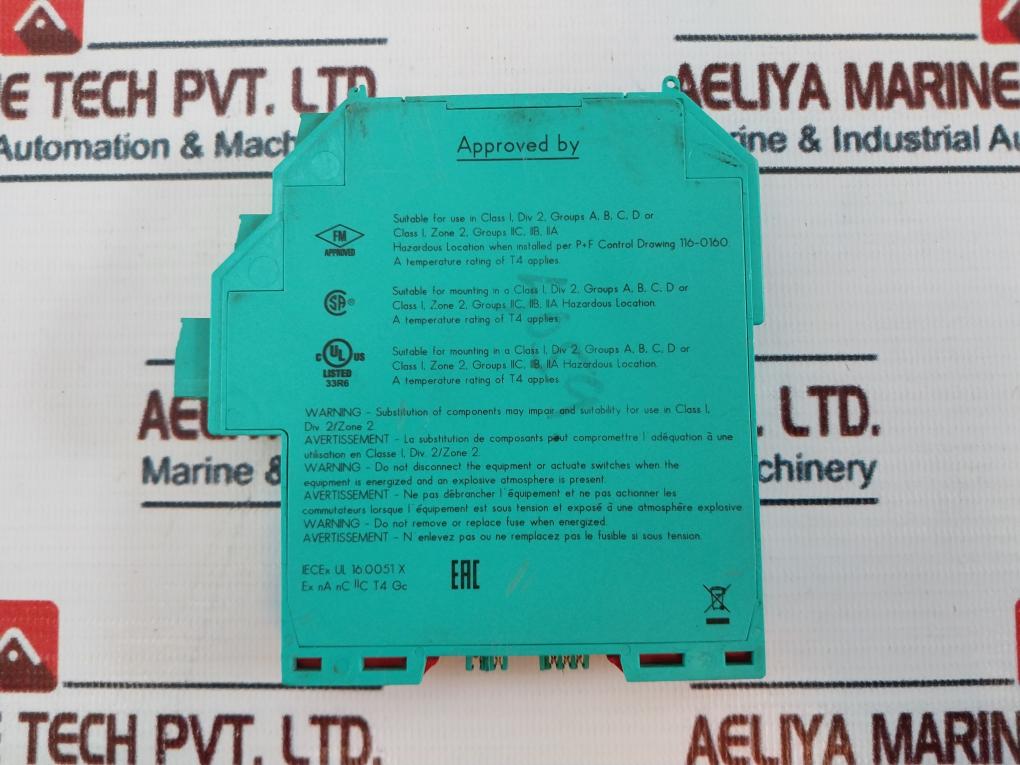 PEPPERL+FUCHS KFD2-EB2.R4A.B Safety Barrier 189784