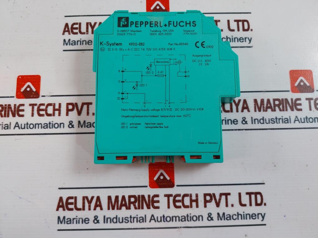 Pepperl+Fuchs KFD2-EB2 Power Feed Module