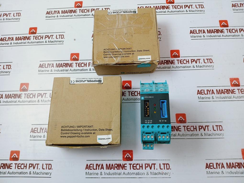 Pepperl+Fuchs Kfd2-hmm-16 Hart Multiplexer Master 231289 Dc 20-32V