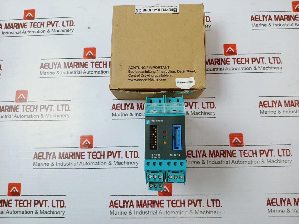 Pepperl+Fuchs Kfd2-hmm-16 Hart Multiplexer Master 231289 Dc 20-32V