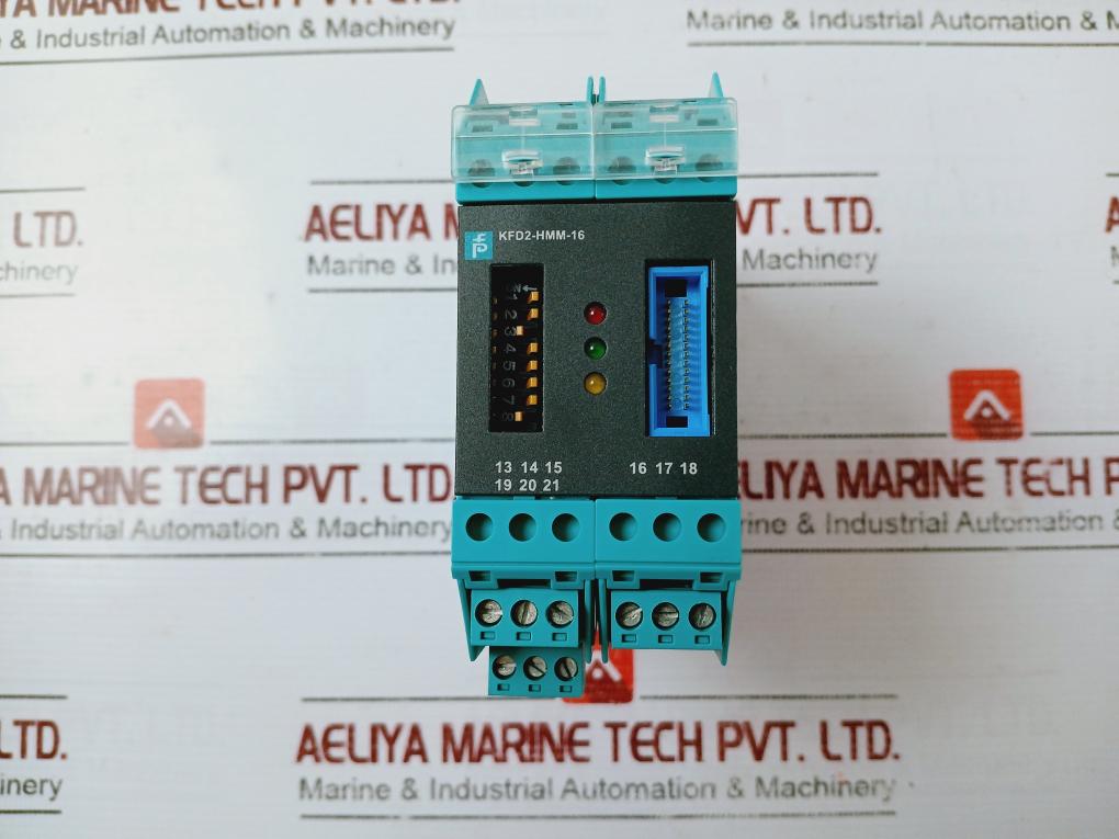 Pepperl+Fuchs Kfd2-hmm-16 Hart Multiplexer Master 231289 Dc 20-32V