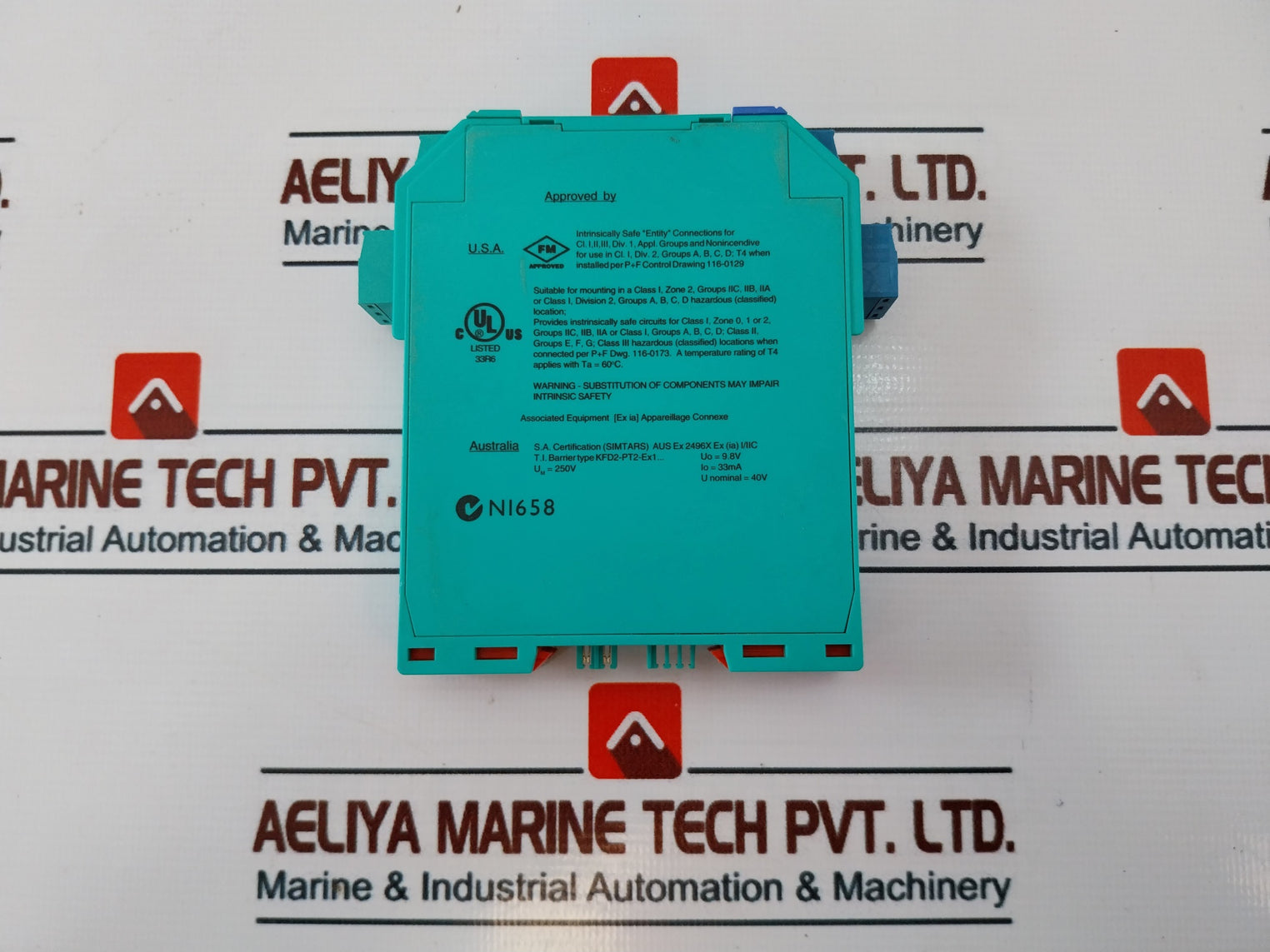 Pepperl+Fuchs K-system 72023 Potentiometer Amplifier Kfd2-pt2-ex1-5