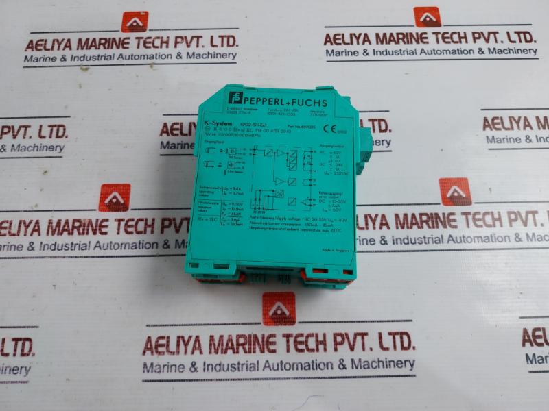 Pepperl+Fuchs Kfd2-sh-ex1 Switch Amplifier Dc20-35V 150Ma-85Ma