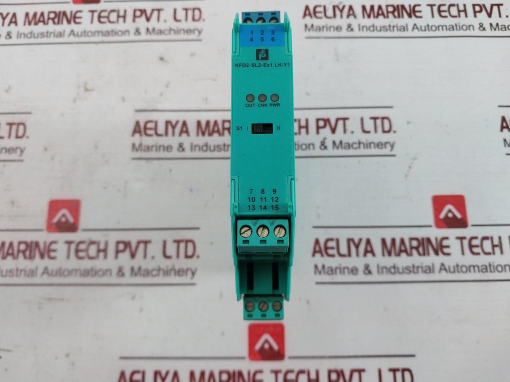 Pepperl+Fuchs Kfd2-sl2-ex1.Lk-y1 K-system Solenoid Driver 808102 20-30V