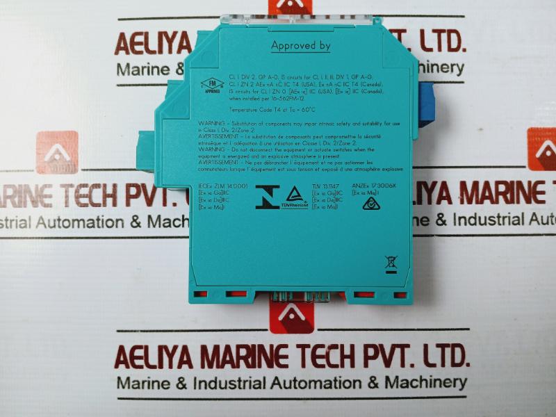 Pepperl+Fuchs Kfd2-sl2-ex1.Lk 1-channel Isolated Barrier Solenoid Driver 200542