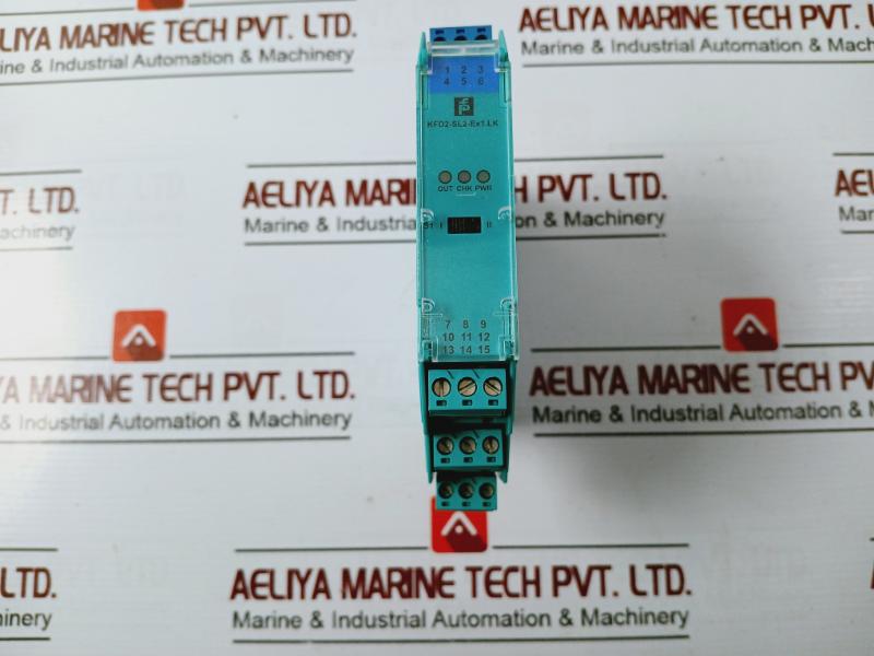 Pepperl+Fuchs Kfd2-sl2-ex1.Lk 1-channel Isolated Barrier Solenoid Driver 200542