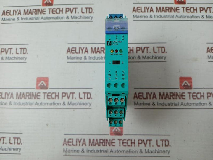 Pepperl+Fuchs Kfd2-sl2-ex1.Lk Solenoid Driver Dc 40V 2A 20-30V 110Ma