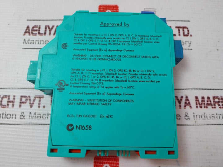 Pepperl+Fuchs Kfd2-sl2-ex2.B Signal Isolator Safety Barrier 98089S
