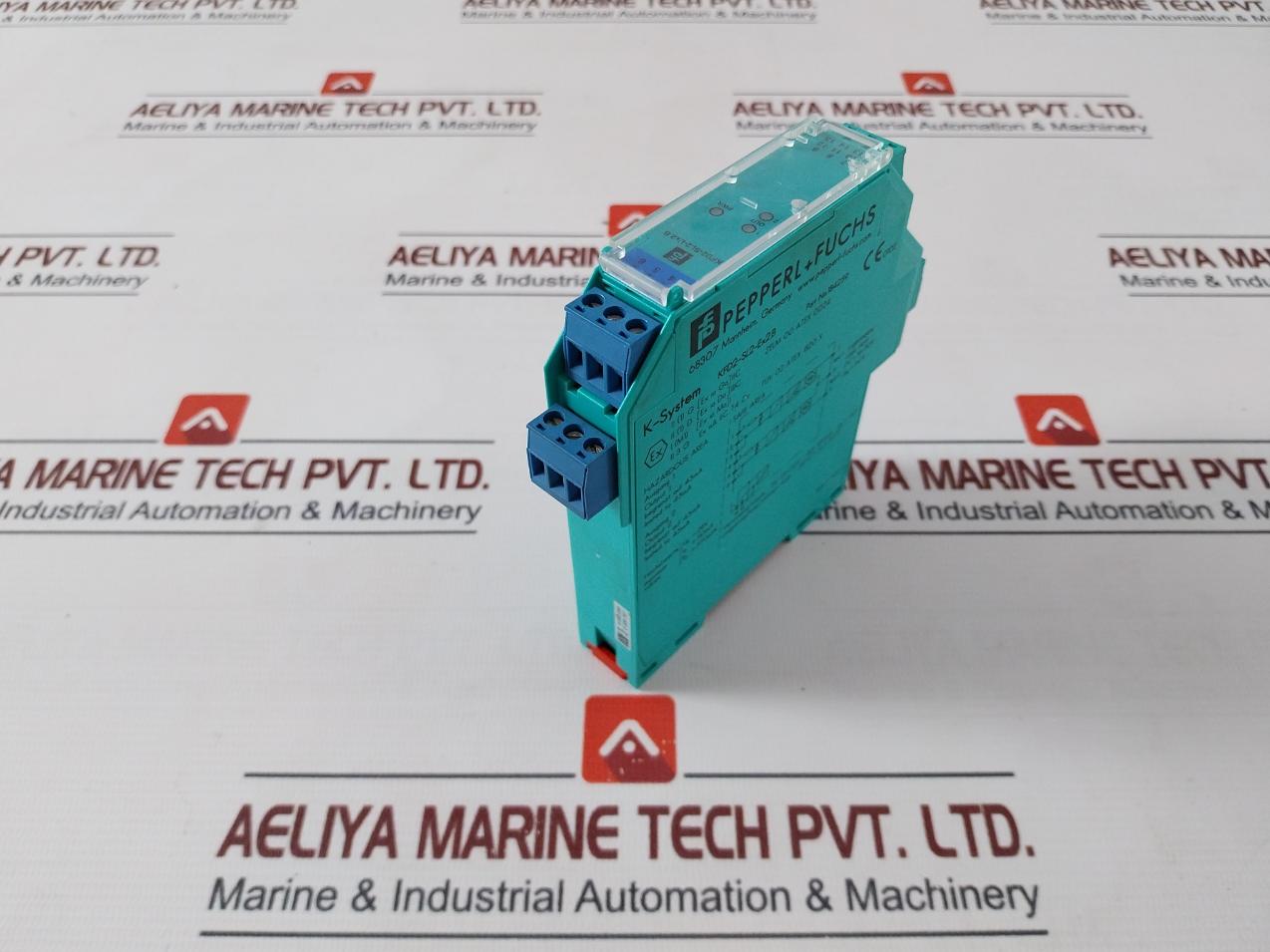 Pepperl+Fuchs Kfd2-sl2-ex2.B Solenoid Driver 2-channel Isolated Barrier 184259