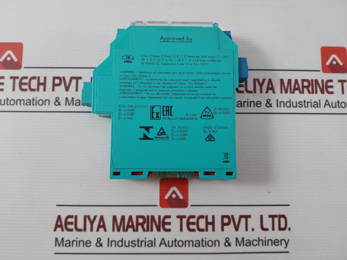 Pepperl+Fuchs Kfd2-sl2-ex2.B Solenoid Driver 2-channel Isolated Barrier 184259