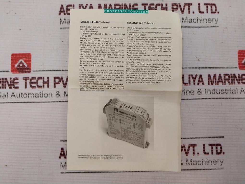 Pepperl+Fuchs Kfd2-sot2-ex1.Lb Switch Amplifier / Isolated Barrier 38358S