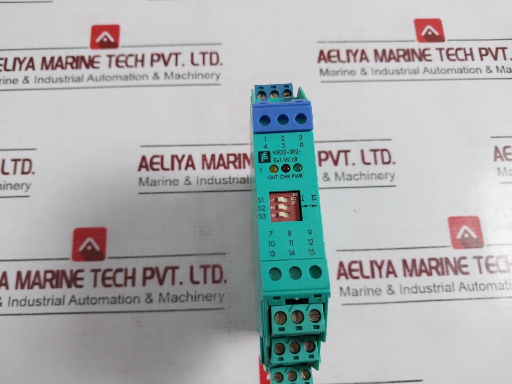 Pepperl+Fuchs Kfd2-sr2-ex1.W.Lb Switch Amplifier 1-channel Isolated Barrier 253V