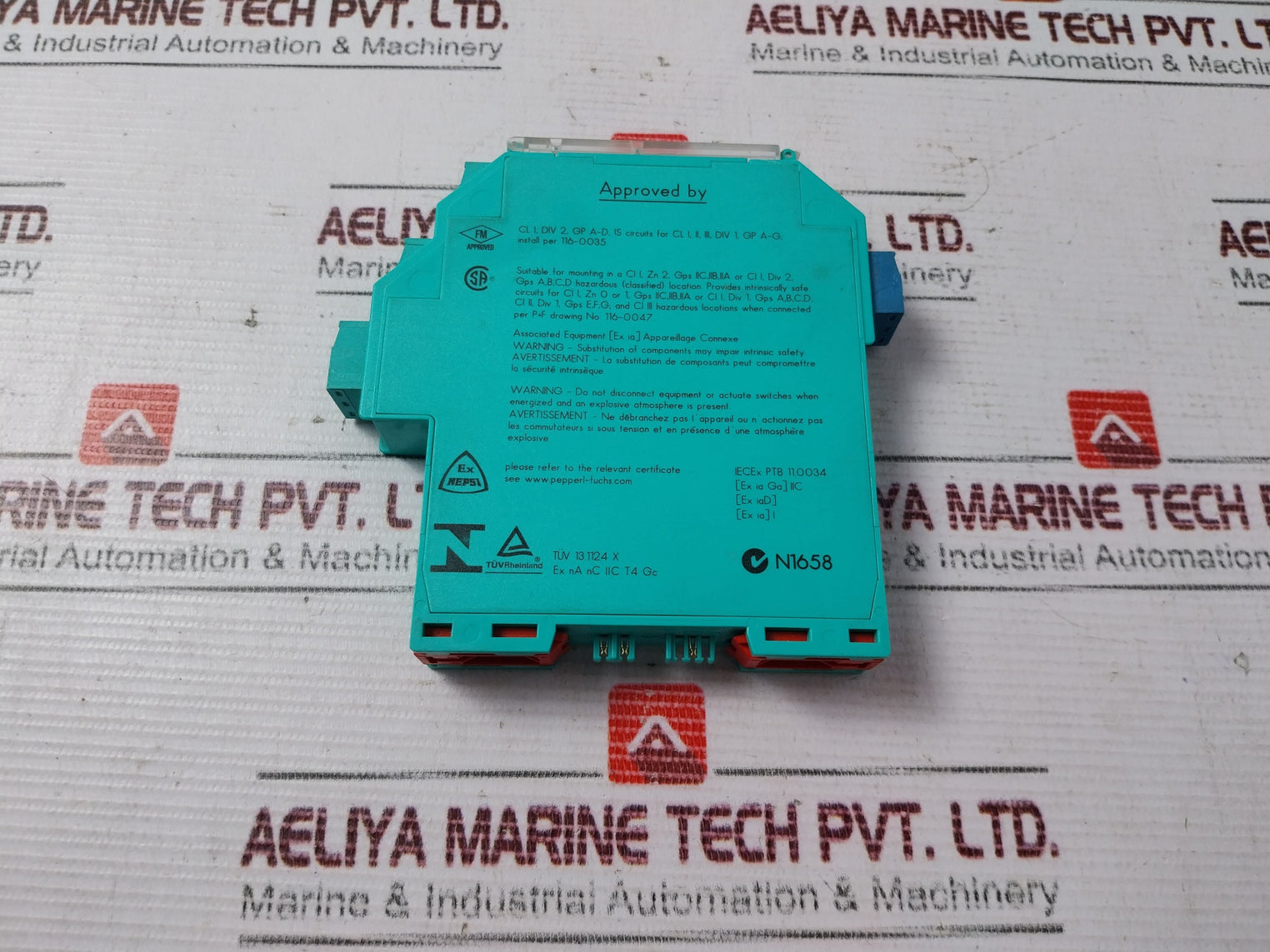 Pepperl+Fuchs 132959 Switch Amplifier KFD2-SR2-EX1.W.LB