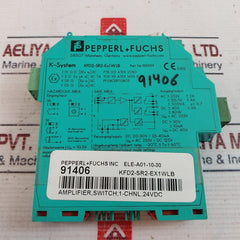 Pepperl+Fuchs Kfd2-sr2-ex1.W.Lb Switch Amplifier 132959 Dc 20-30V/ 35-40Ma