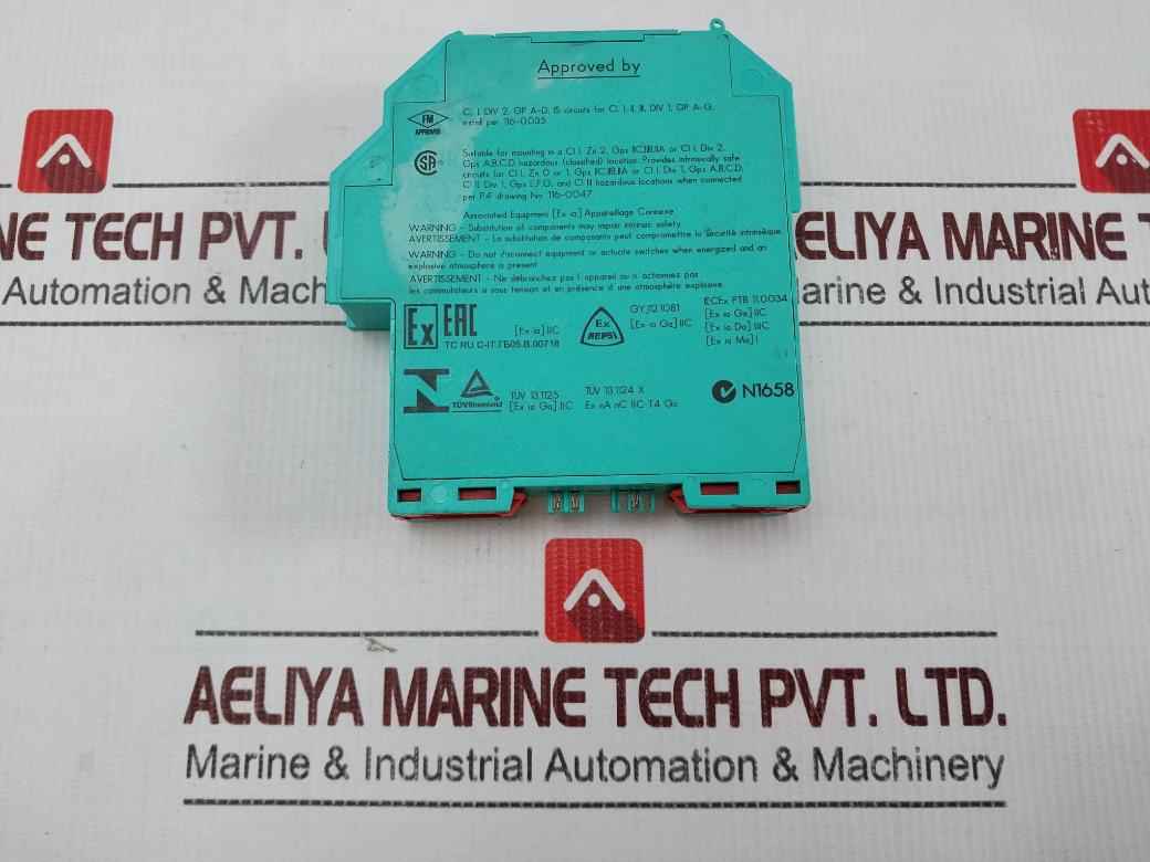 Pepperl+Fuchs Kfd2-sr2-ex1.W.Lb Switch Amplifier Ac 253V 35-40Ma